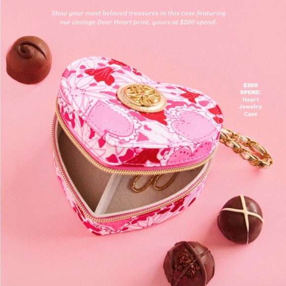 Lilly Pulitzer Jewelry - Lilly Heart Jewelry Box